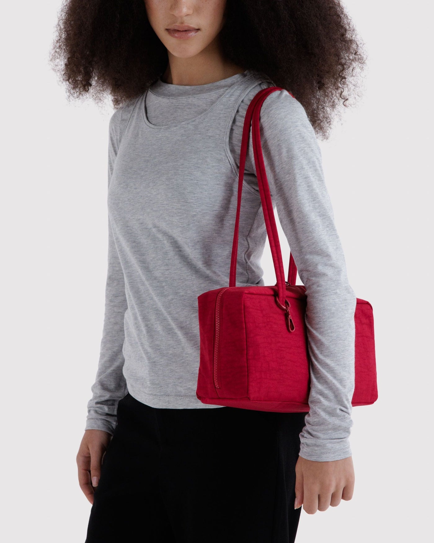Nylon Bowler Bag K0