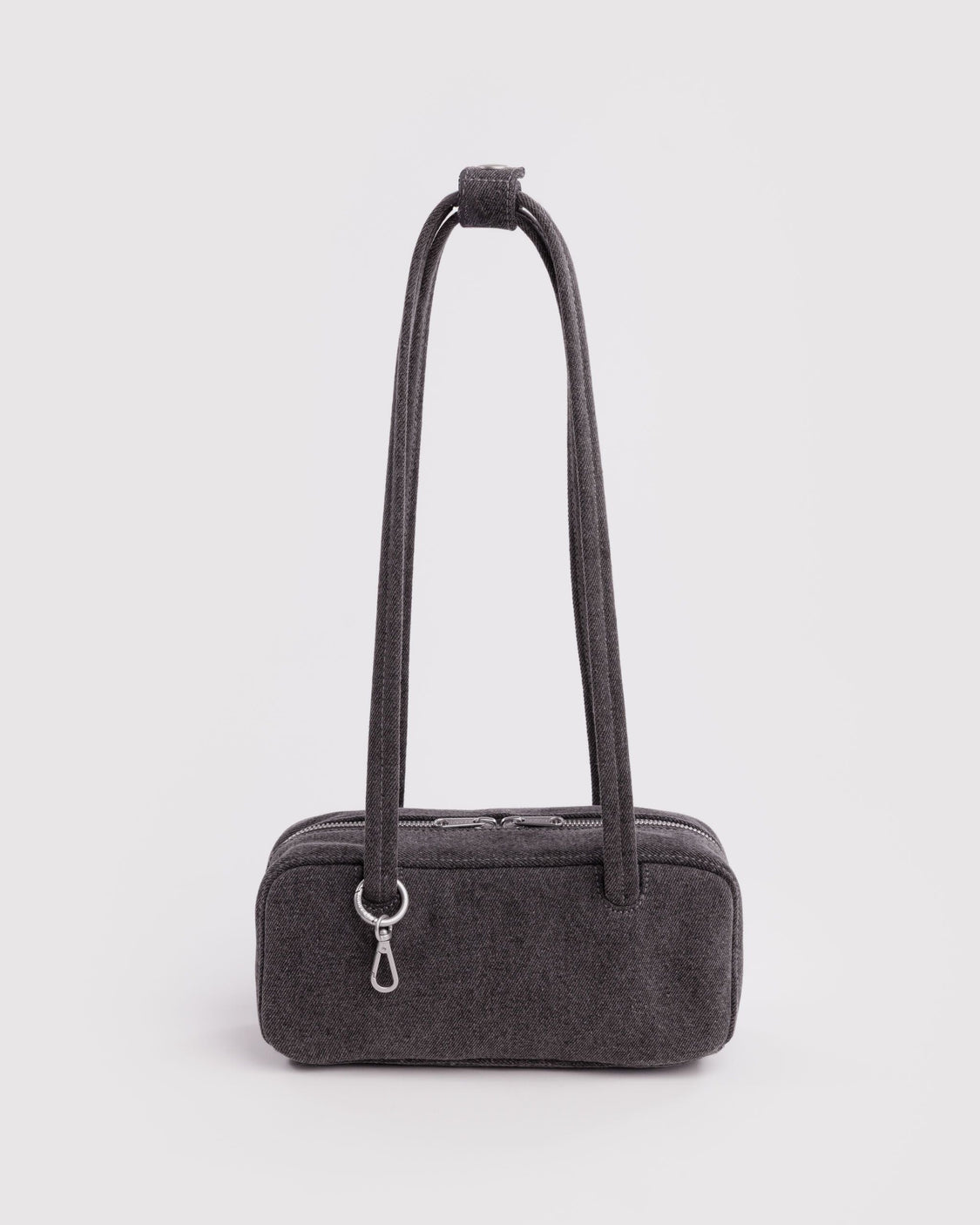 Small Denim Bowler Bag C6