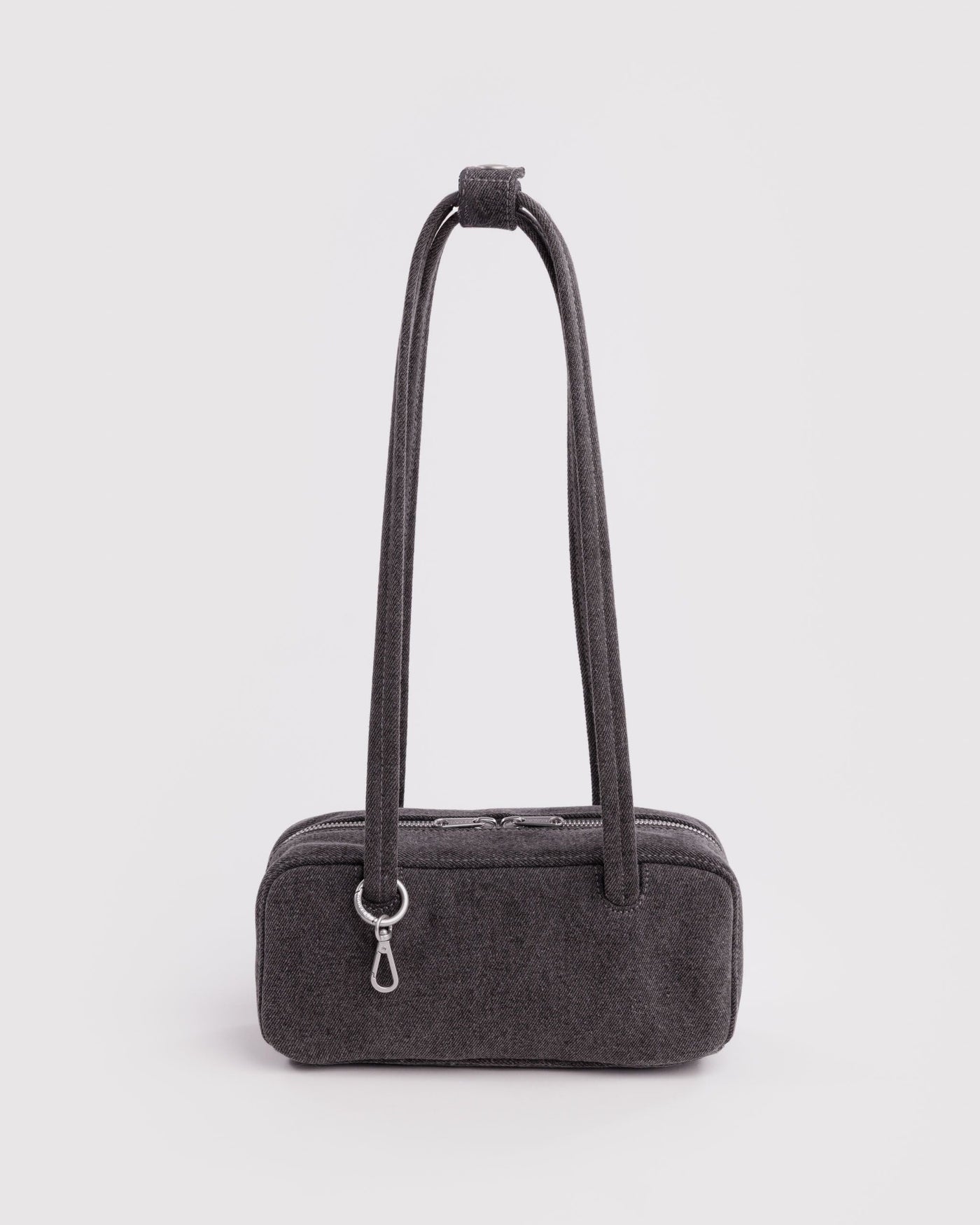 Small Denim Bowler Bag C6