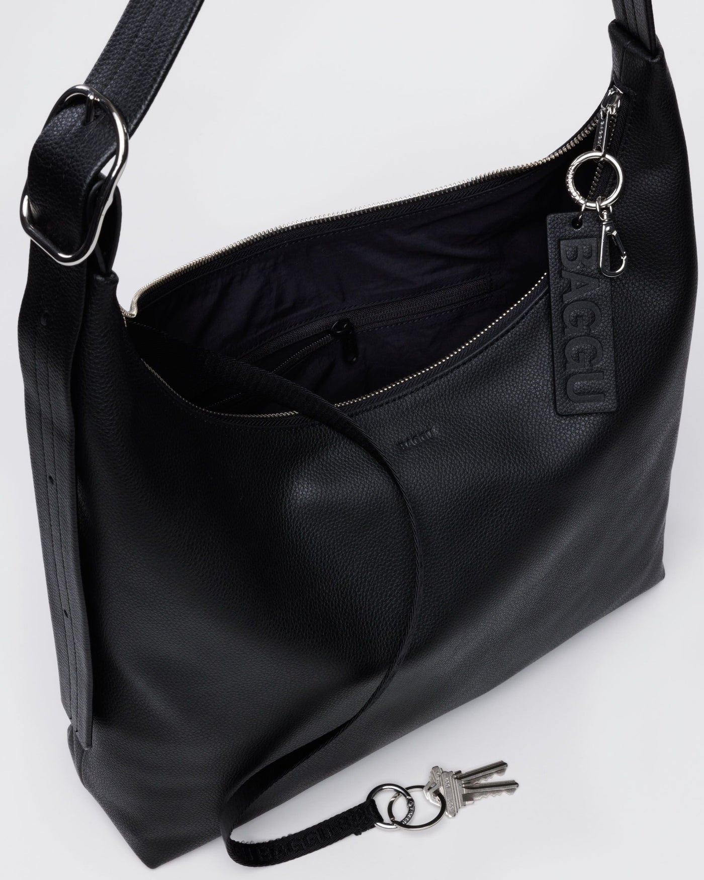 Recycled Leather Shoulder Bag V1