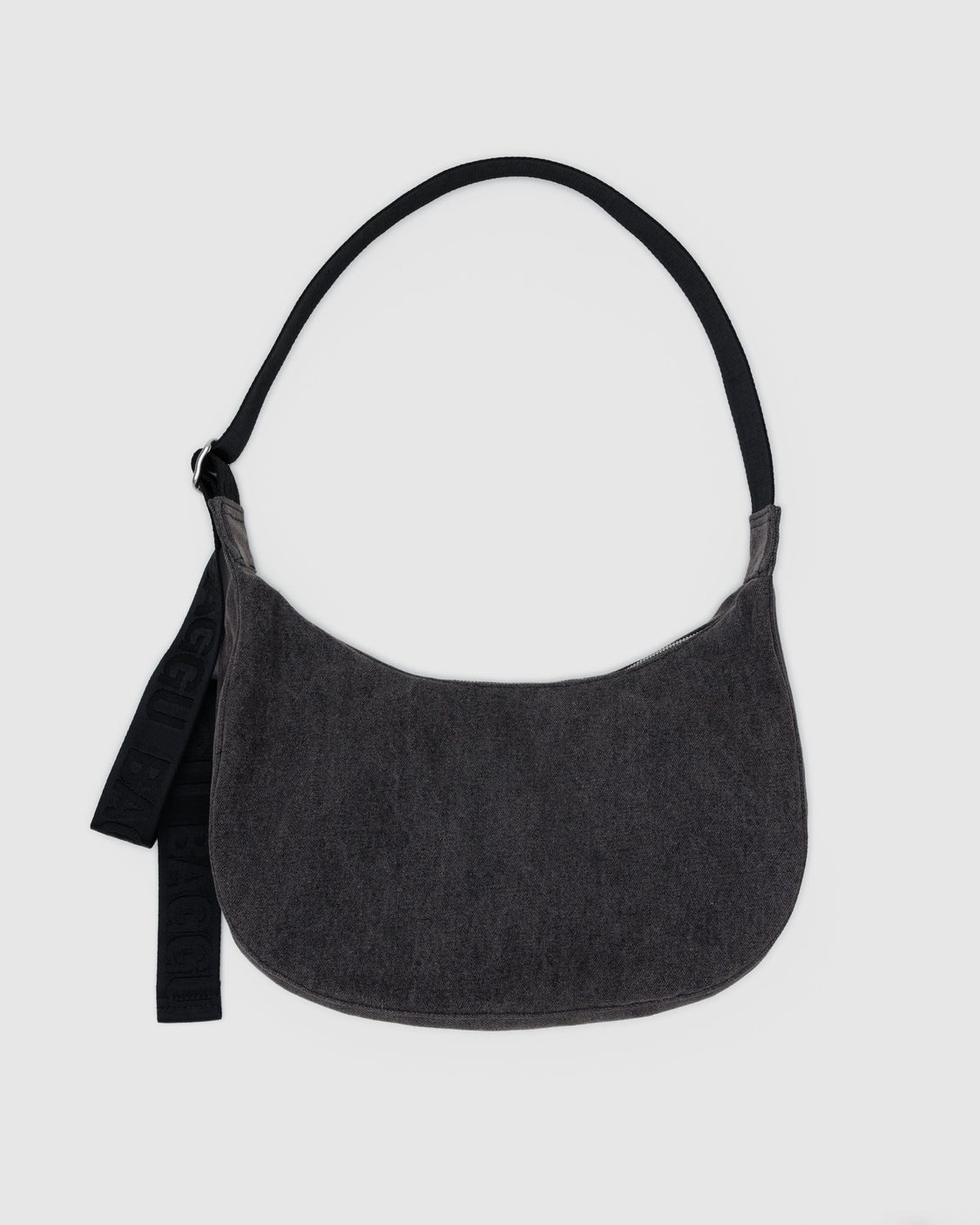 Medium Denim Crescent Bag R1