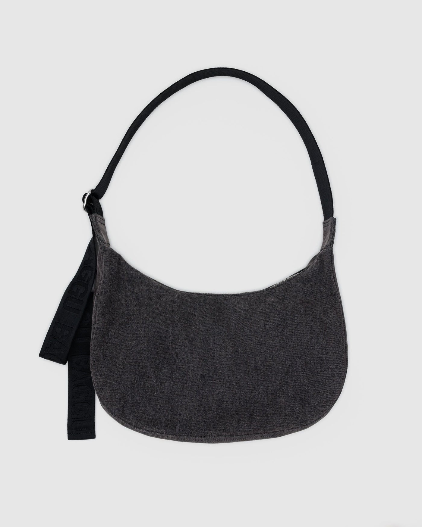Medium Denim Crescent Bag R1