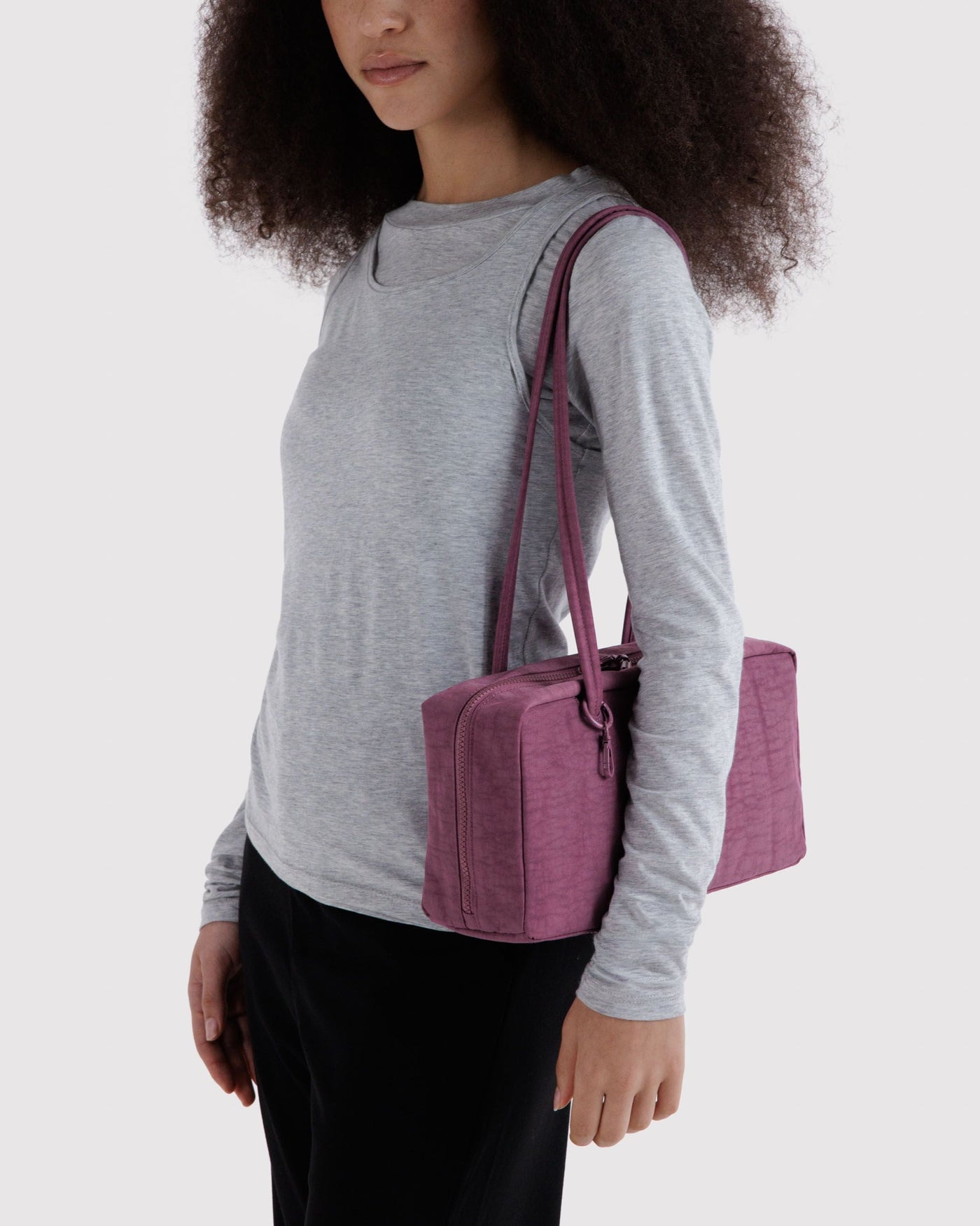 Nylon Bowler Bag K0
