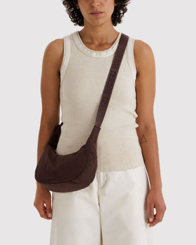 Small Nylon Crescent Bag G8