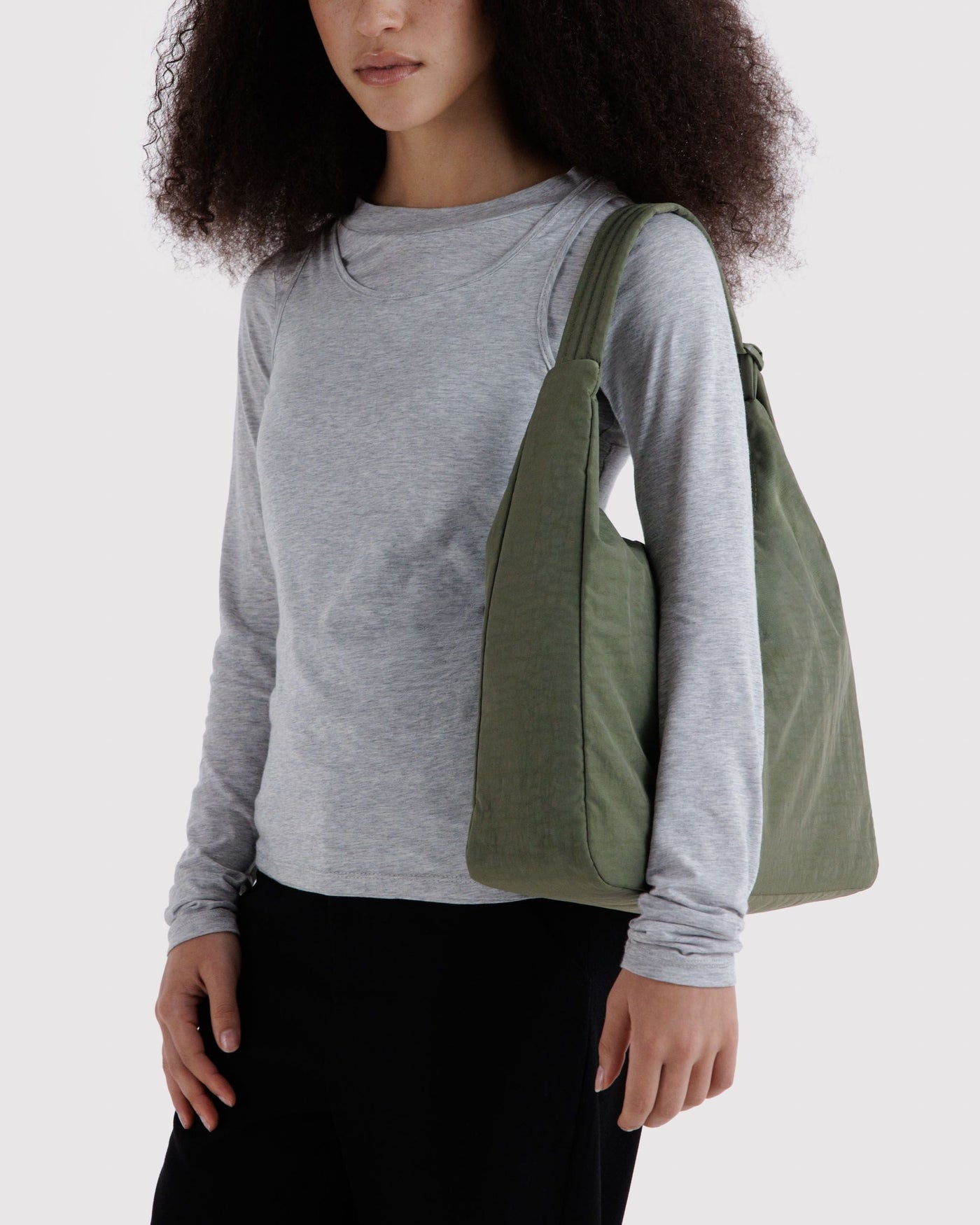 Nylon Shoulder Bag D1