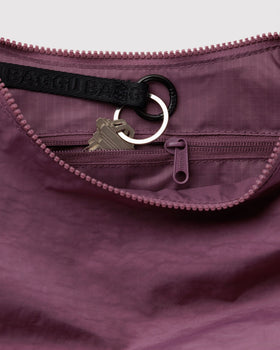 Medium Nylon Crescent Bag O2