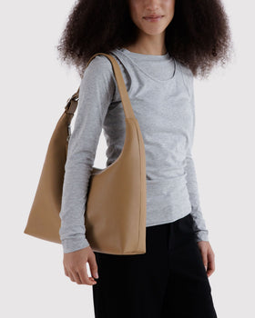 Recycled Leather Shoulder Bag V1