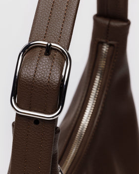 Mini Recycled Leather Shoulder Bag O6