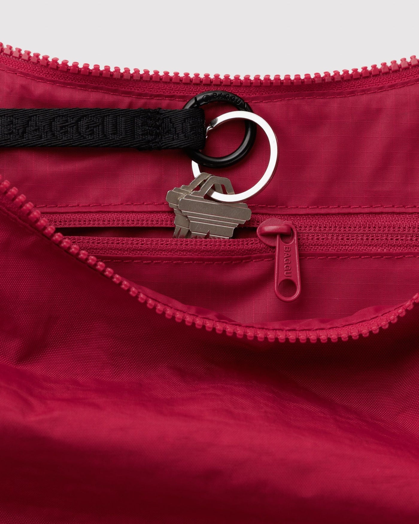 Medium Nylon Crescent Bag O2
