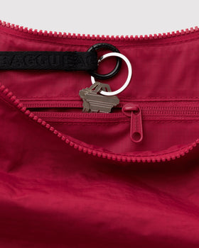 Medium Nylon Crescent Bag O2