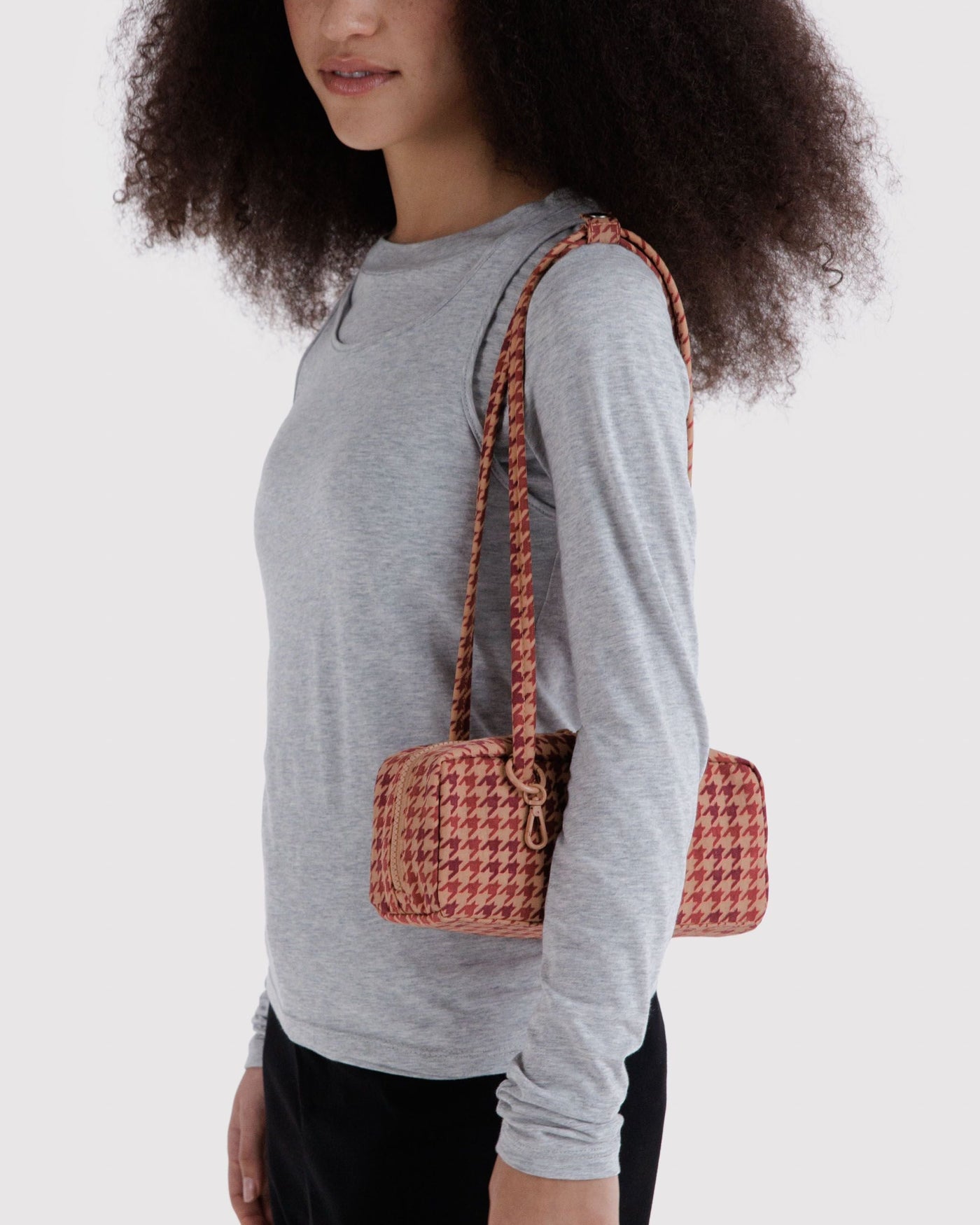 Small Nylon Bowler Bag I8
