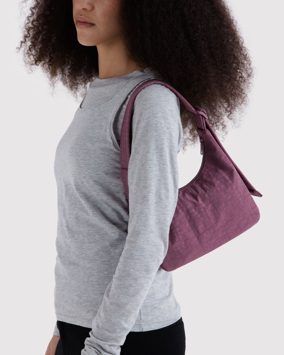 Mini Nylon Shoulder Bag Q8
