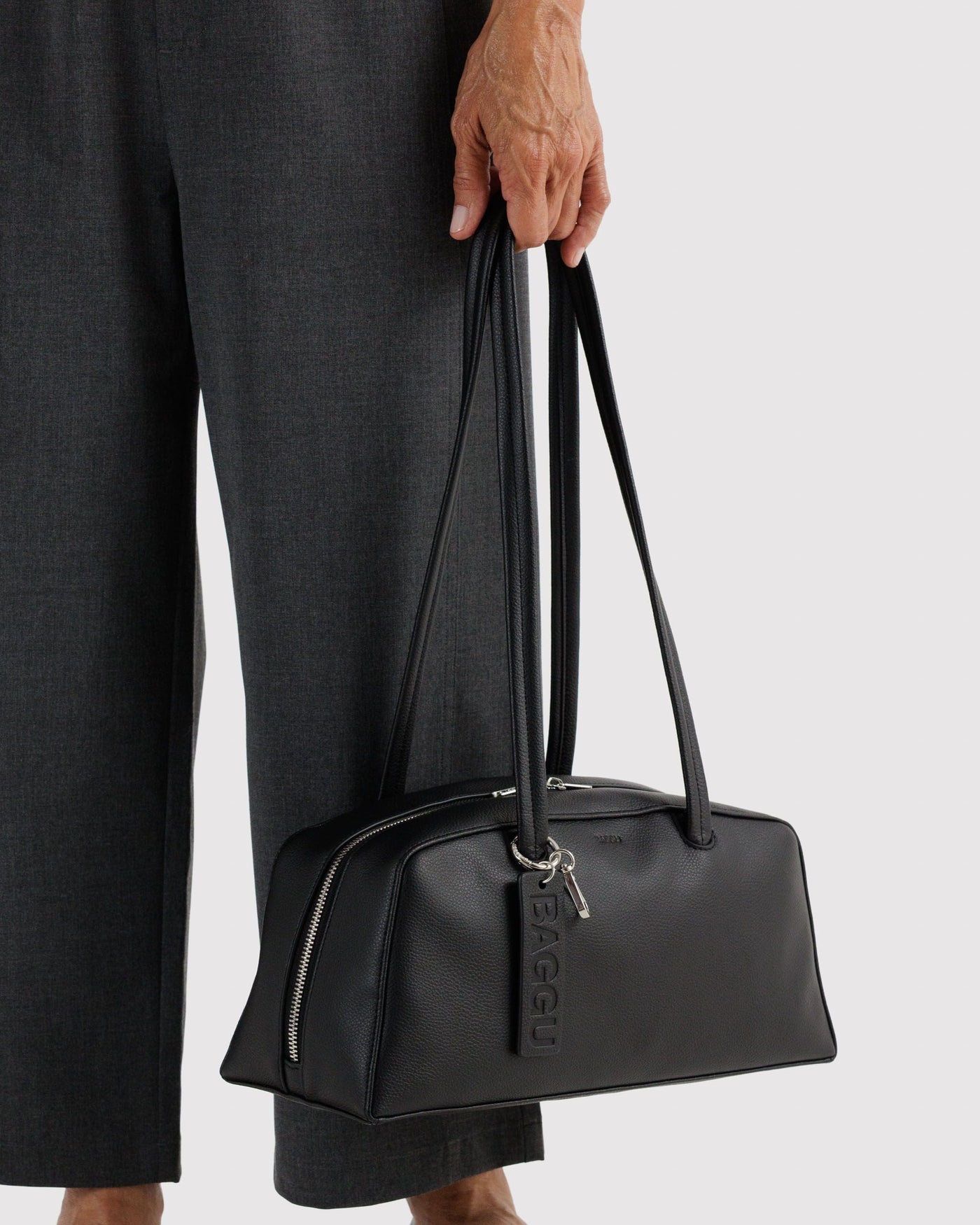 Recycled Leather Bowler Bag Q2