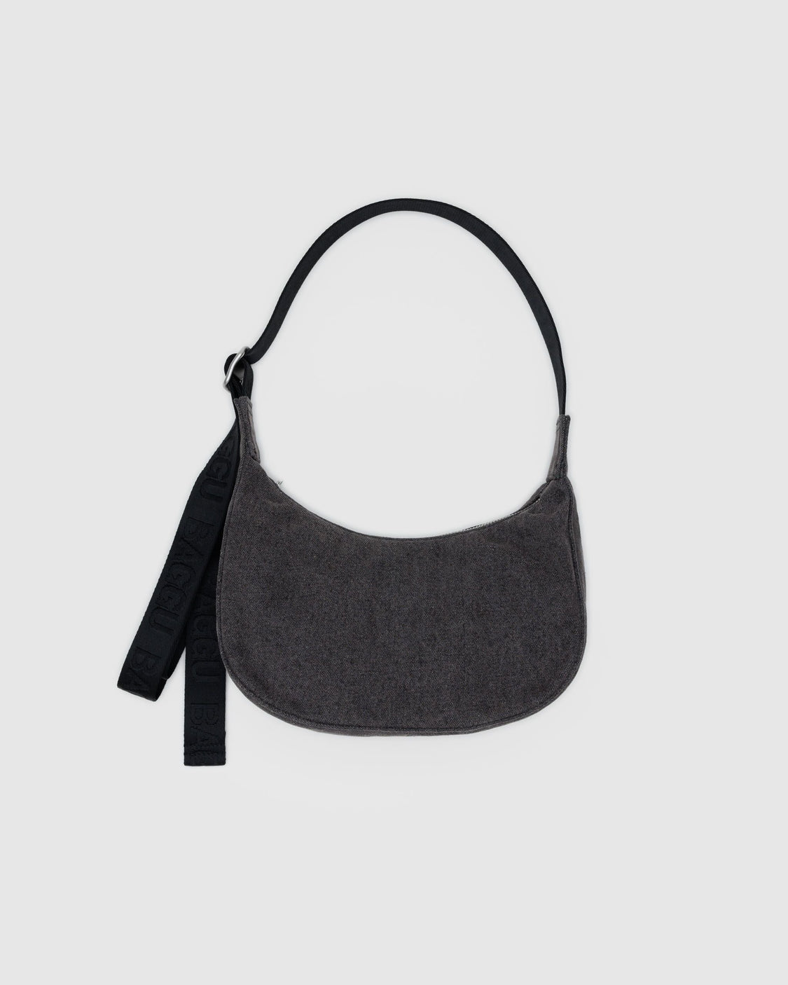 Small Denim Crescent Bag T5