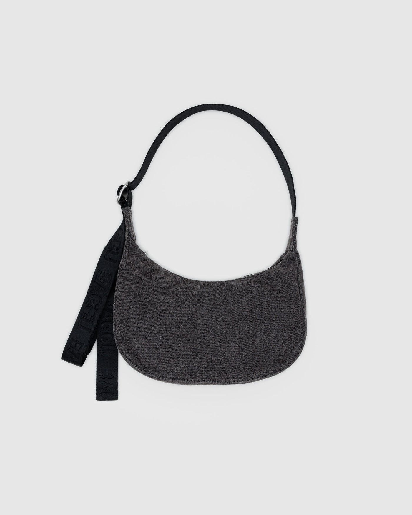 Small Denim Crescent Bag T5