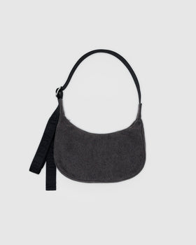 Small Denim Crescent Bag T5
