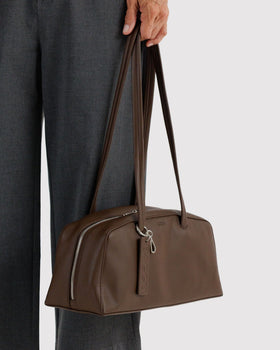 Recycled Leather Bowler Bag Q2