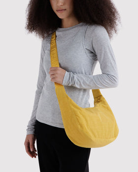Medium Nylon Crescent Bag O2