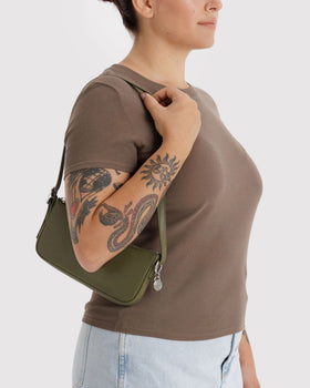 Recycled Leather Pochette R2