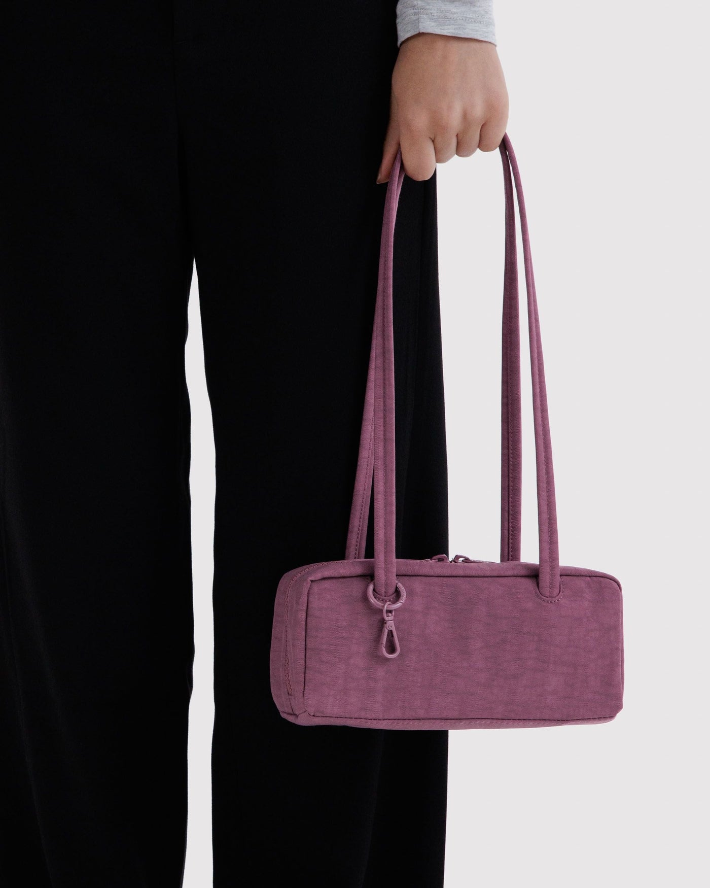 Small Nylon Bowler Bag I8