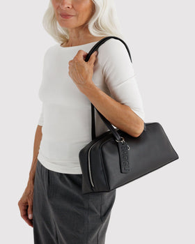 Recycled Leather Bowler Bag Q2