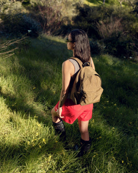 Medium Nylon Backpack V4