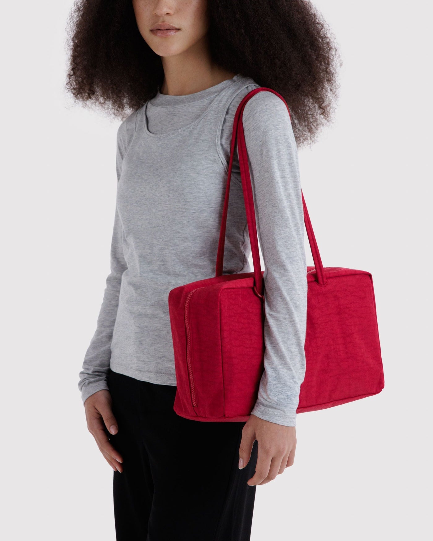 Medium Nylon Bowler Bag T2